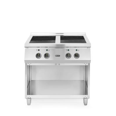 Indukční vařič se 4 varnými deskami, HENDI, 400V/17000W, 800x720x(H)854mm | 237687